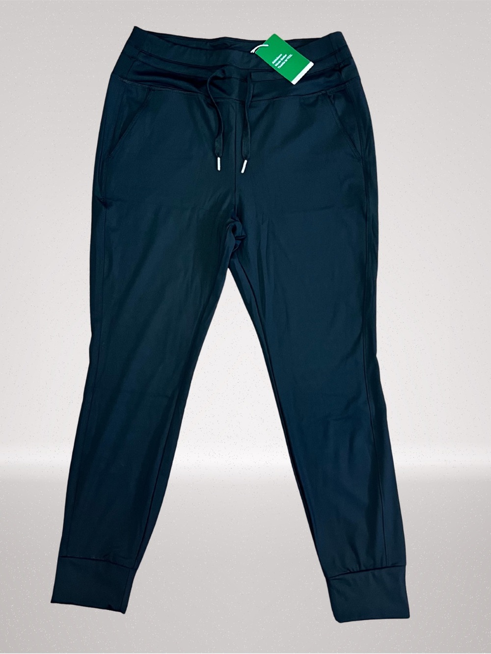 Halara Women’s Petite Large Black High Waisted Jogger Pants NWT